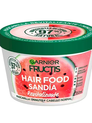 Garnier Fructis Hair Food Sandía Revitalizante 350 ml.