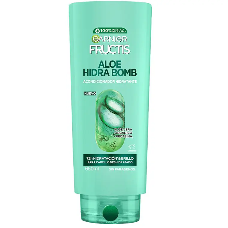 Garnier Fructis Aloe Hidra bomb Acondicionador 650 ml. 1