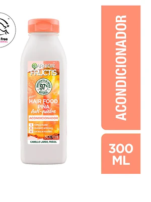 Garnier Fructis Acondicionado Hair food Anti-quiebre Piña 300 ml.