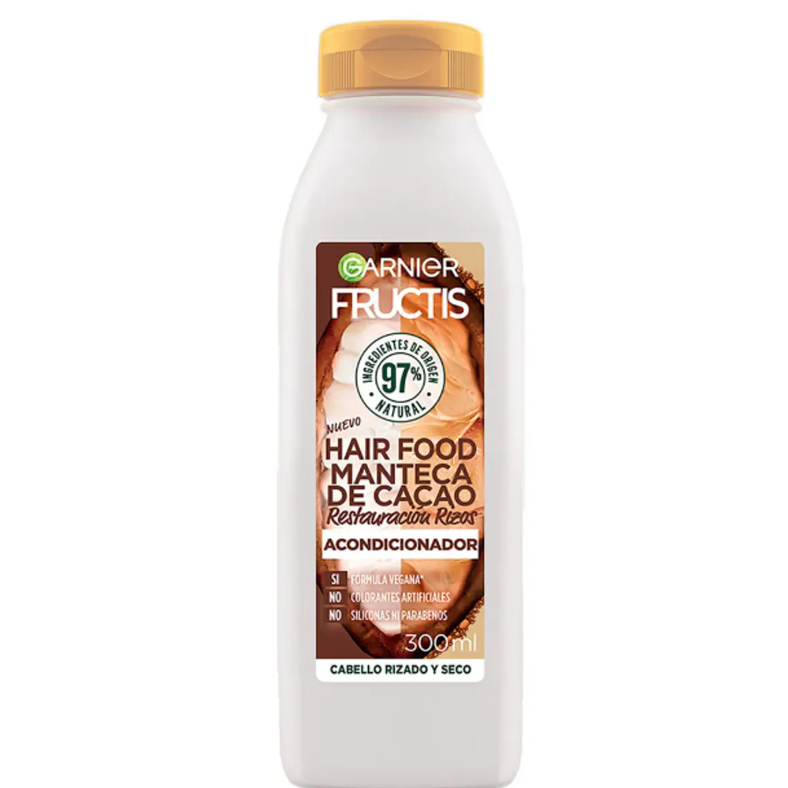 Garnier fructis Acondicionador Hair food Manteca de cacao 300 ml. 1