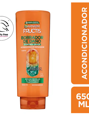 Garnier Fructis Acondicionador Borrador de daño 650 ml.