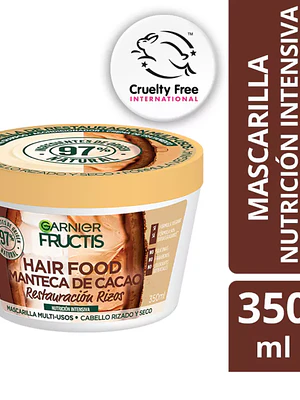 Garnier Fructis Mascarilla Hair food Manteca de cacao 350 ml.
