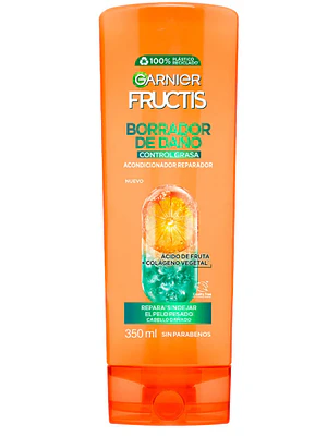 Garnier Fructis Acondicionador Borrador de daño 350 ml.