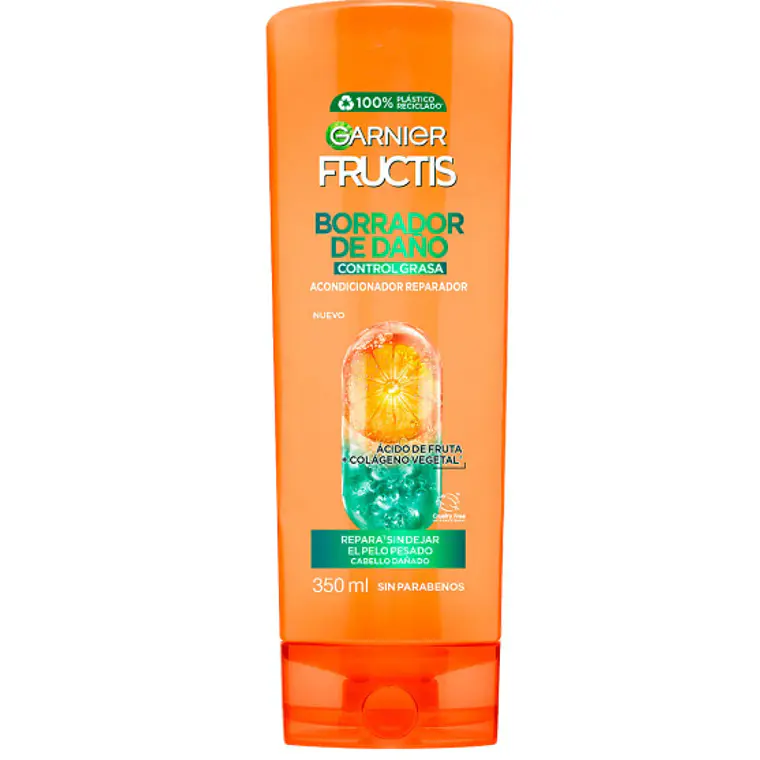 Garnier Fructis Acondicionador Borrador de daño 350 ml. 1