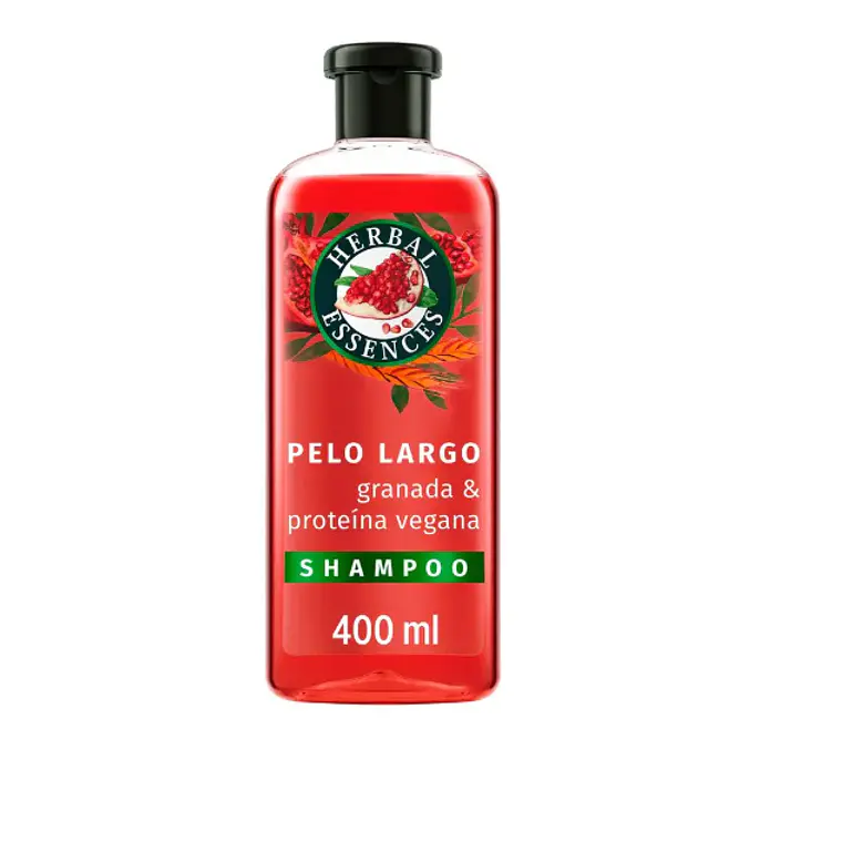 Herbal Essence Shampoo Granada & Proteína vegana 400 ml. 1