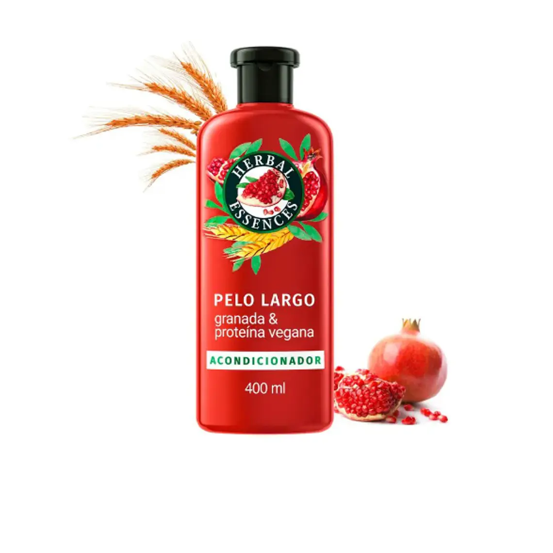 Herbal Essences Acondicionador Granada & protéina vegana 400 ml. 1