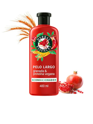 Herbal Essences Acondicionador Granada & protéina vegana 400 ml.
