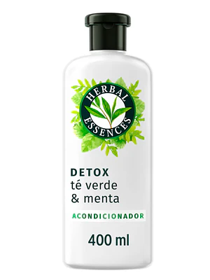 Herbal Essences Acondicionador Detox Té verde & menta 400 ml.