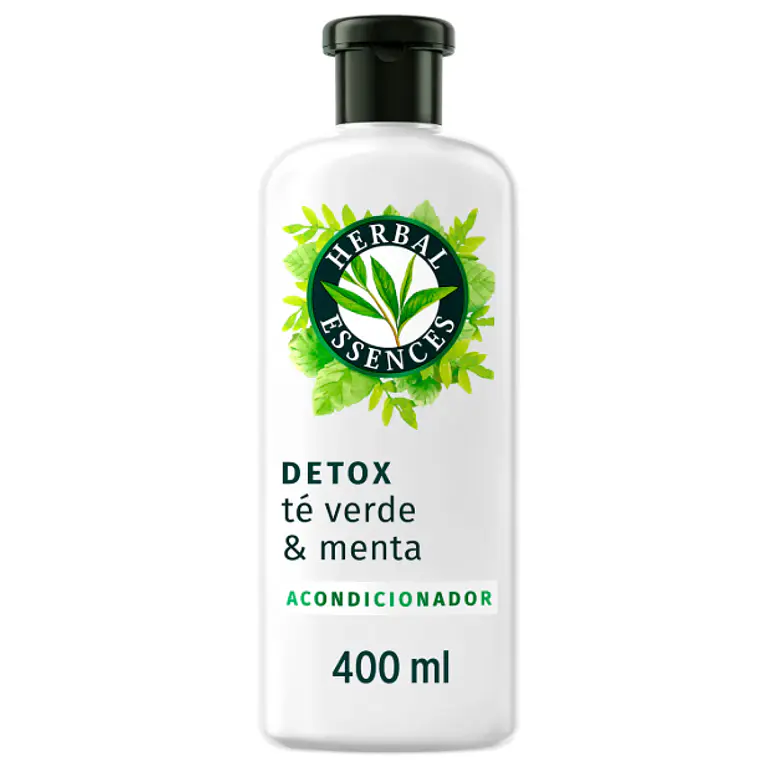 Herbal Essences Acondicionador Detox Té verde & menta 400 ml. 1