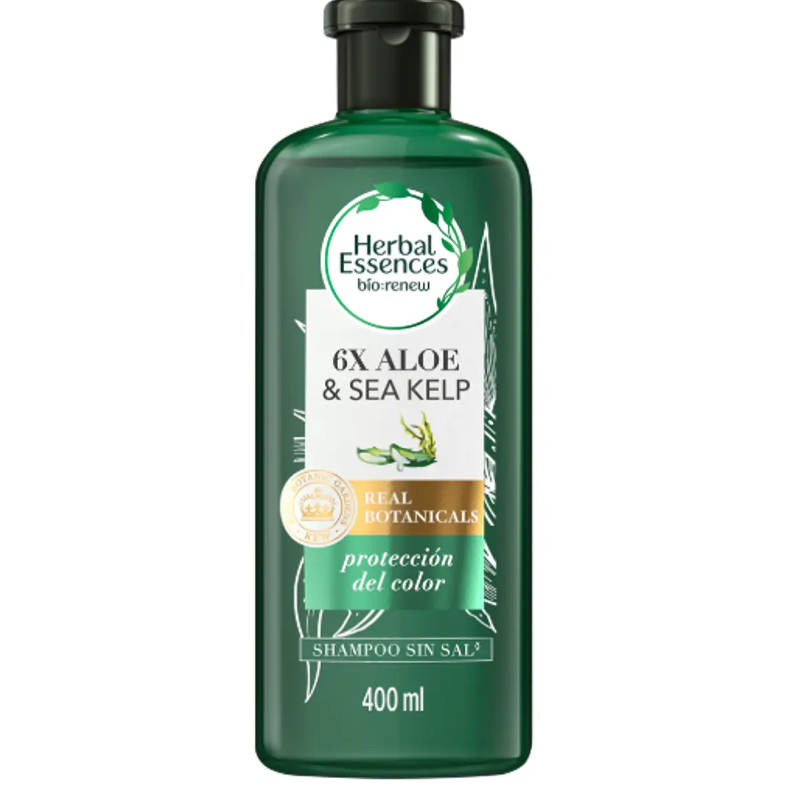 Herbal Essences Shampoo 6X Aloe & Sea kelp 400 ml. 1