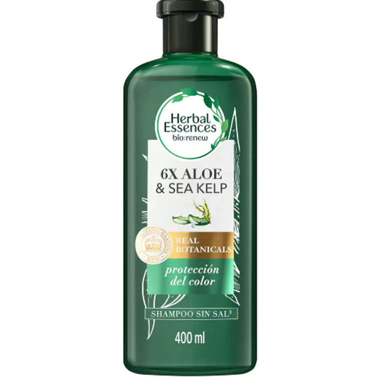 Herbal Essences Shampoo 6X Aloe & Sea kelp 400 ml. 1