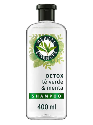 Herbal Essences Shampoo Detox Té verde & menta 400 ml.