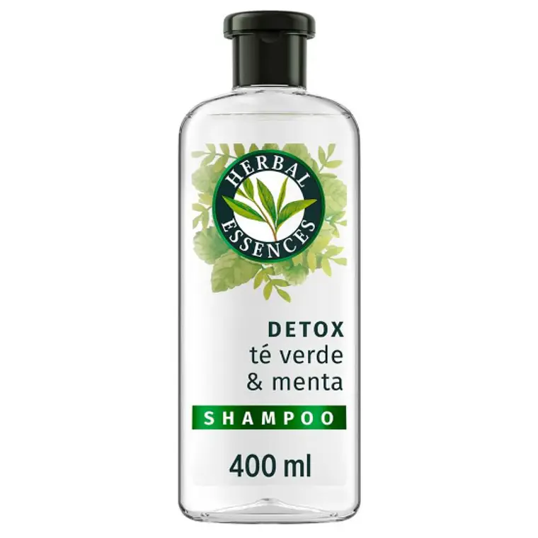 Herbal Essences Shampoo Detox Té verde & menta 400 ml. 1