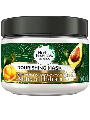 Herbal Essences Mascarilla Pequi & aguacate Nutre e hidrata 300 ml.