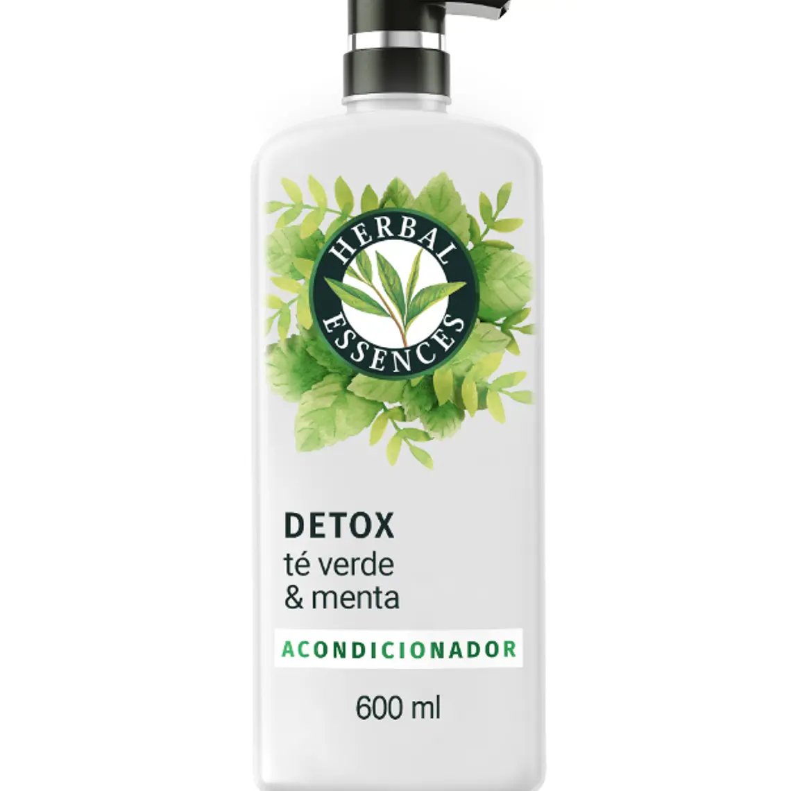 Herbal Essences Acondicionador Detox Té verde & menta 600 ml. 1