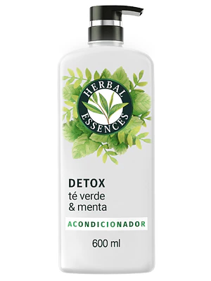 Herbal Essences Acondicionador Detox Té verde & menta 600 ml.