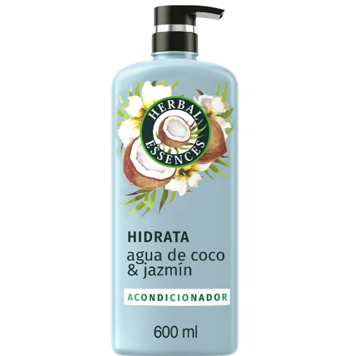 Herbal Essence Acondicionador Hidrata Agua de coco & jazmín 600 ml. 1