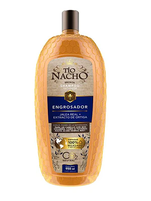 Tio Nacho Shampoo Engrosador Jalea real y extracto de ortiga 950 ml.