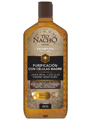 Tío Nacho Shampoo Purificación con Células madre 415 ml.
