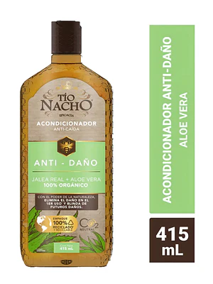 Tío Nacho Acondicionador Anti-daño Jalea real+ Alóe Vera 415 ml.