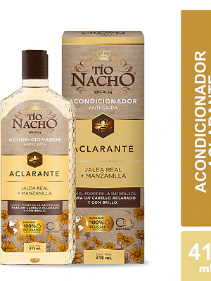 Tío Nacho Acondicionador Aclarante Jalea real + Manzanilla 415 ml.