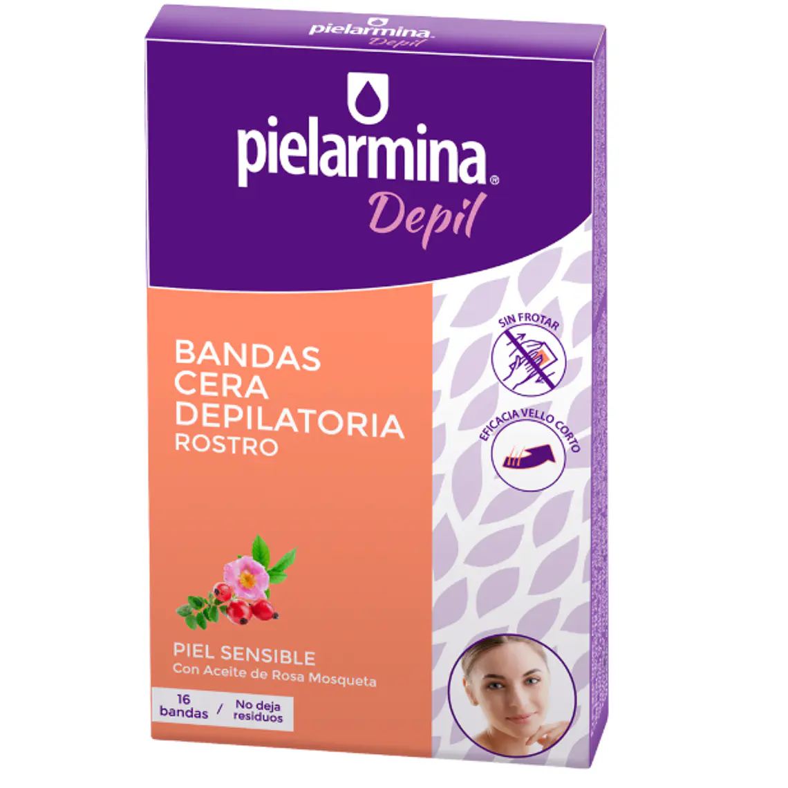 Pielarmina Depil  Bandas cera depilatoria rostro. 1