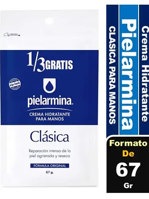 Pielarmina Crema de manos Clásica 67 g.