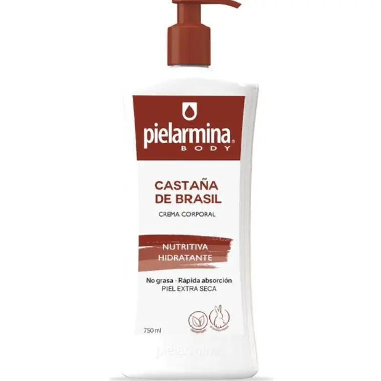 Pielarmina Body Crema corporal Castaña de Brasil Nutritiva Hidratante 750 ml. 1