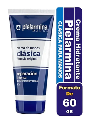 Pielarmina Crema de manos Clásica 60 g.