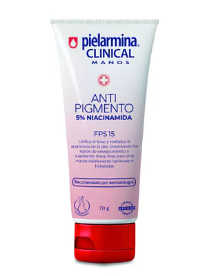 Pielarmina Clinical Crema de manos FPS15 Anti-pigmento 5% Niacinamida  75 g.