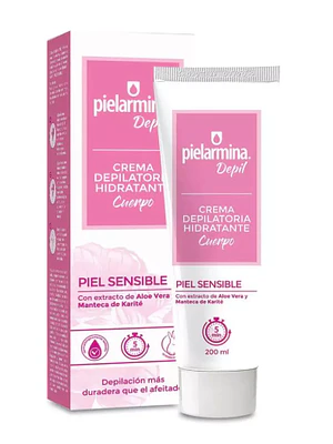 Pielarmina Depil Crema depilatoria de cuerpo Piel sensible 200 ml.