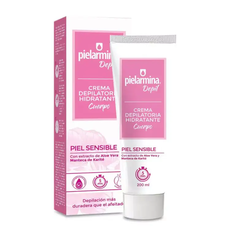 Pielarmina Depil Crema depilatoria de cuerpo Piel sensible 200 ml. 1