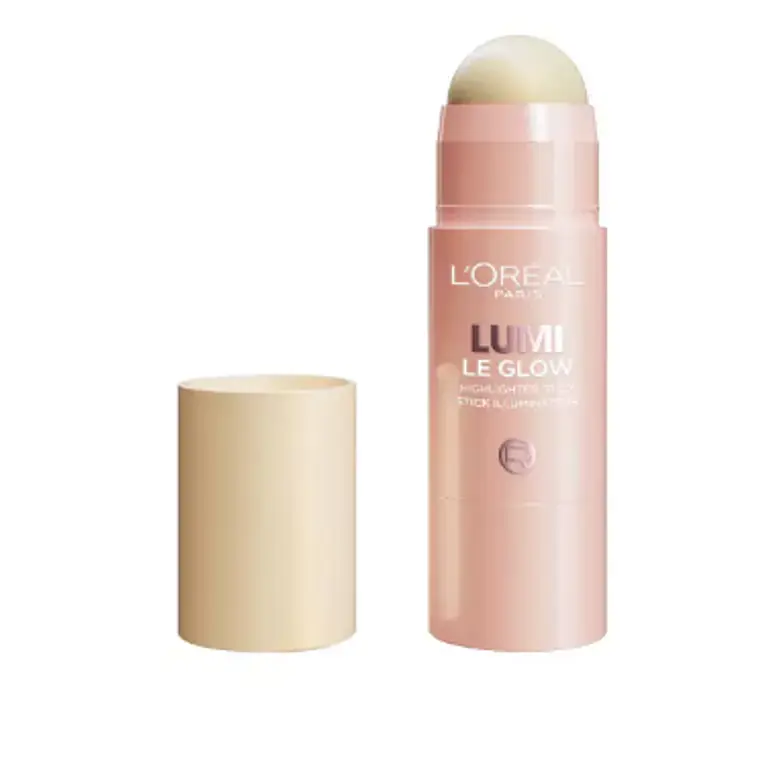 Base de maquillaje Lumi Le Glow Stick 635 Golden Couture 6,5 g. L'oréal 1