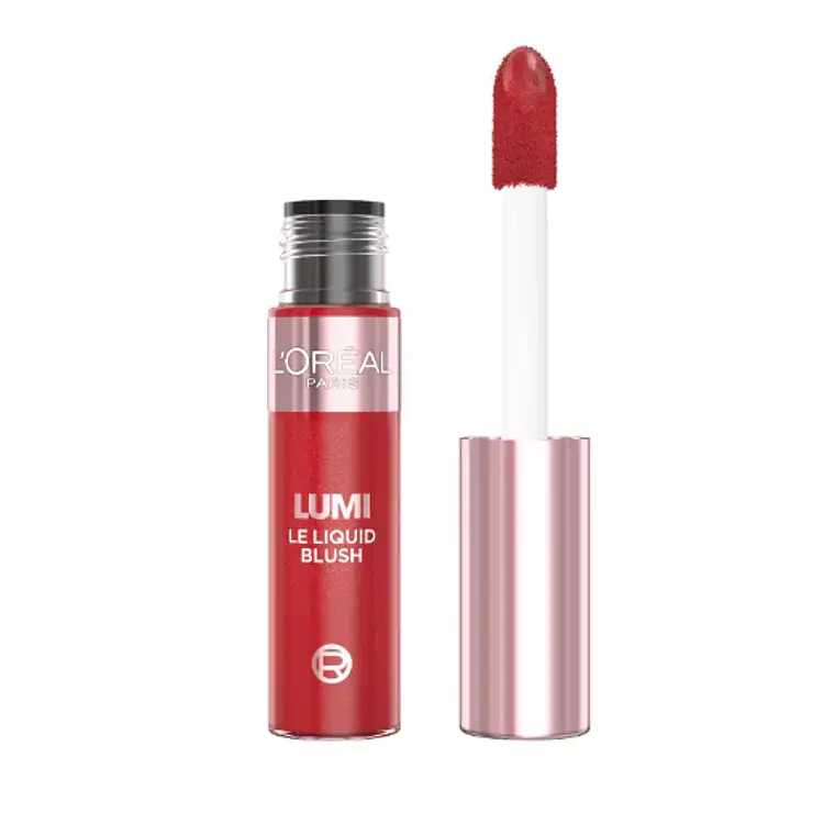 Rubor líquido Lumi Le liquid blush 640 Rouge Paris. L'oréal 1