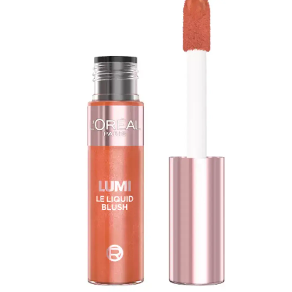 Rubor líquido Lumi Le Liquid Blush n° 627 Warm Peach. L'oréal 1
