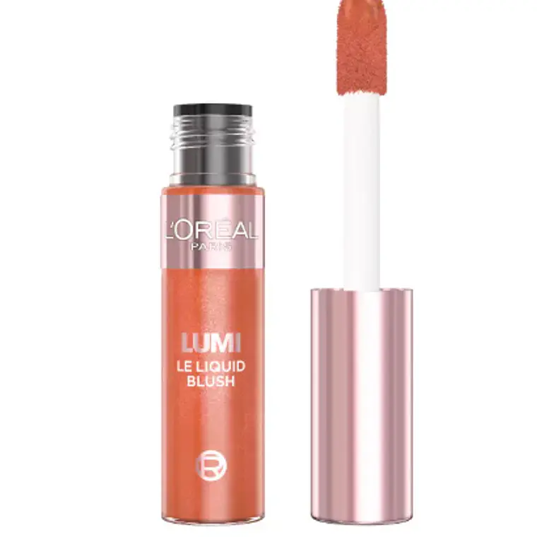 Rubor líquido Lumi Le Liquid Blush n° 627 Warm Peach. L'oréal 1