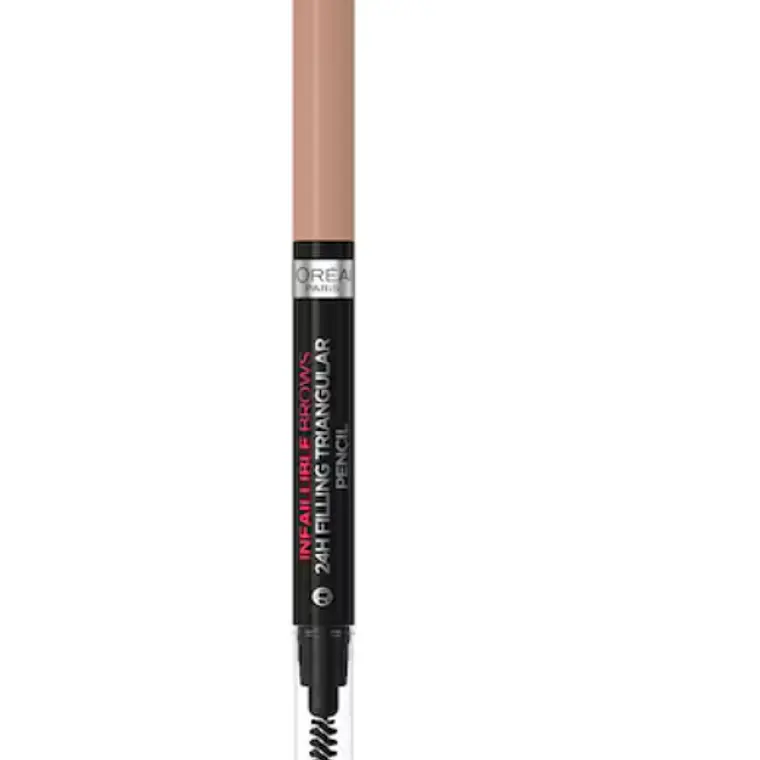 Lápiz de cejas Infaillible brows n° 60 Dark blonde. L'oréal 1