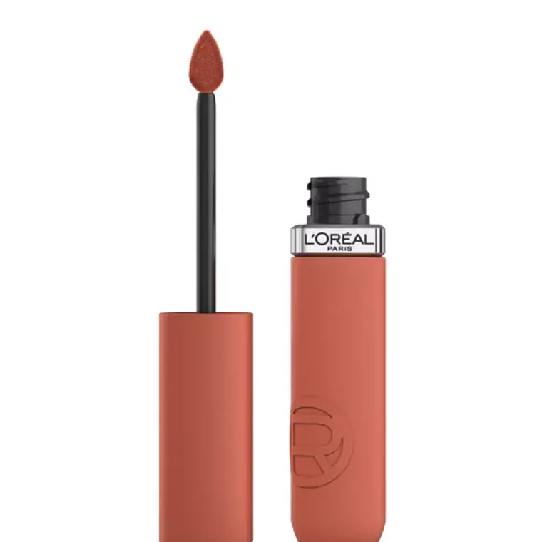 Labial líquido Infaillible Le matte resistance n°115 Snooze your alarm. L'oréal 1