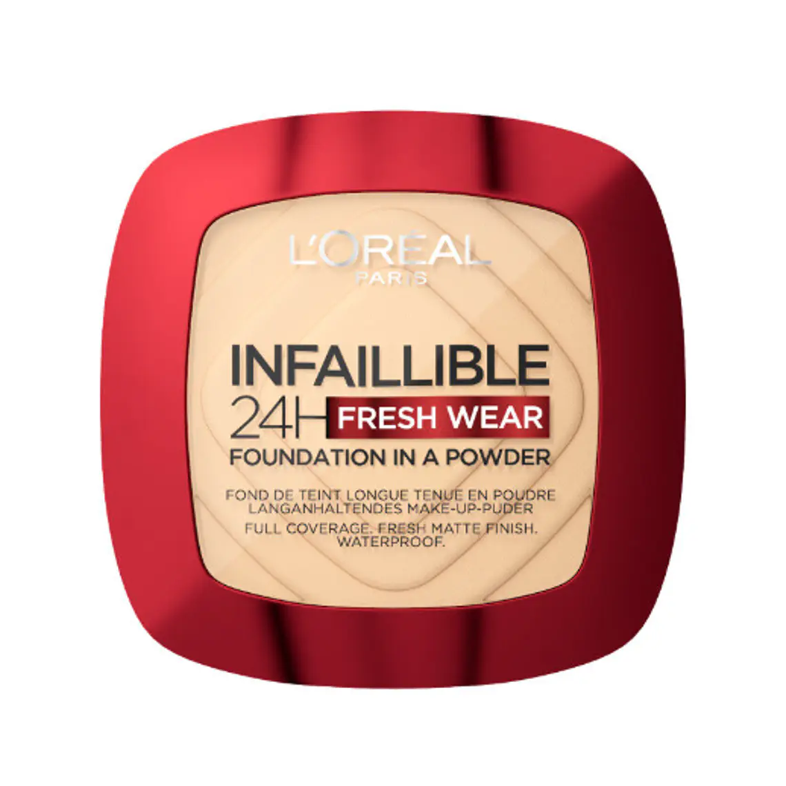 Base de maquillaje en polvo Infaillible n° 130 True beige. L'oréal 1