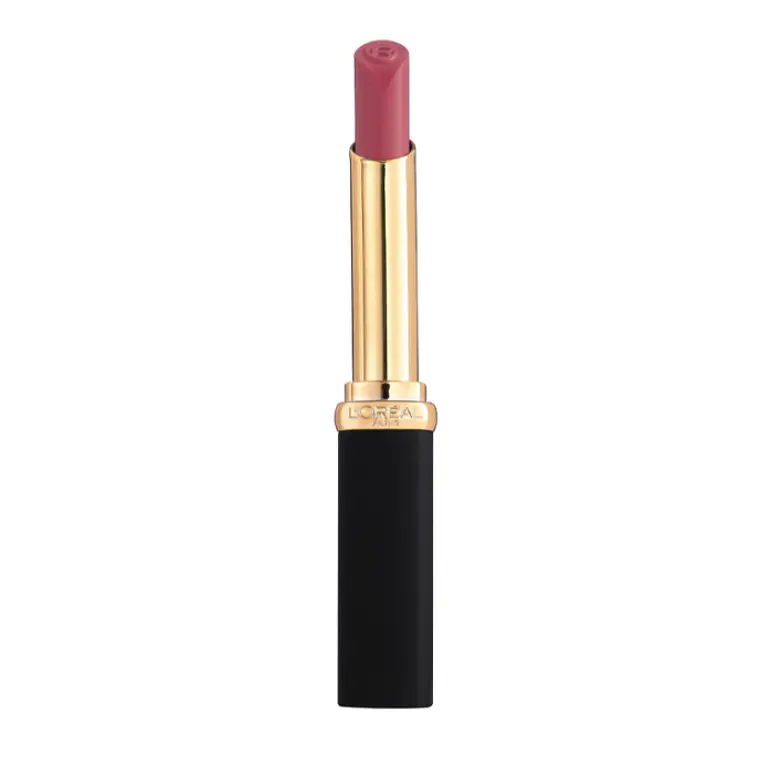 Labial color riche intense volume Matte n°482 Mauve indompta. L'oréal 1