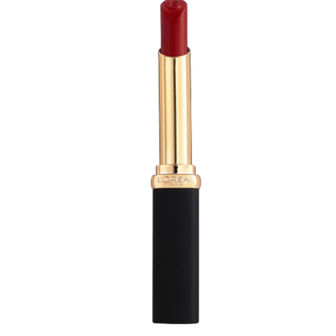 Labial color riche intense volume matte n°480 Plum dominant. L'oréal 1