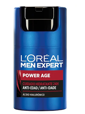 Men Expert Power age Anti-edad Cuidado hidratante Ácido hialurónico. L'oréal