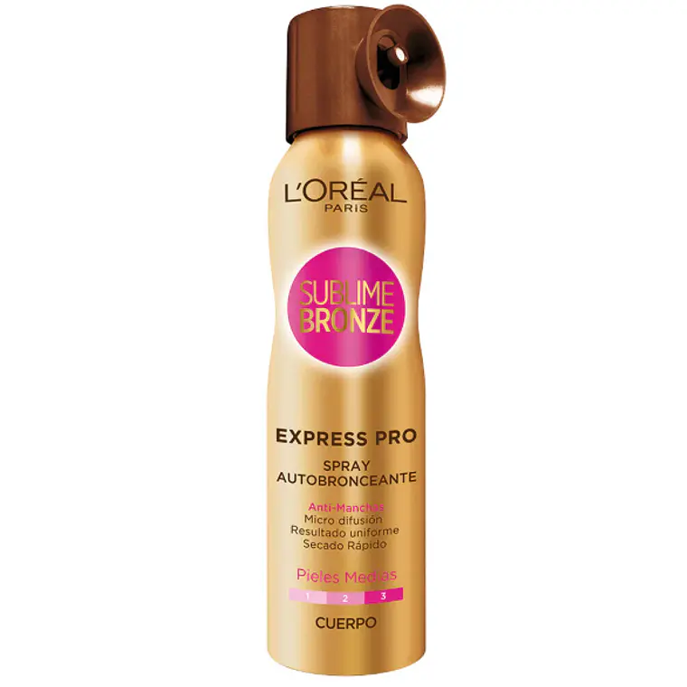 Autobronceante Sublime Bronze cuerpo Spray 150 ml. L'oréal 1