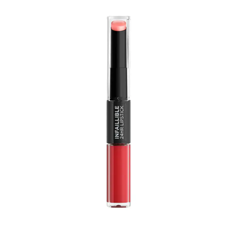 Labial Infaillible Labial líquido y Bálsamo24 h n° 501 Timeless Red. L'oréal 1