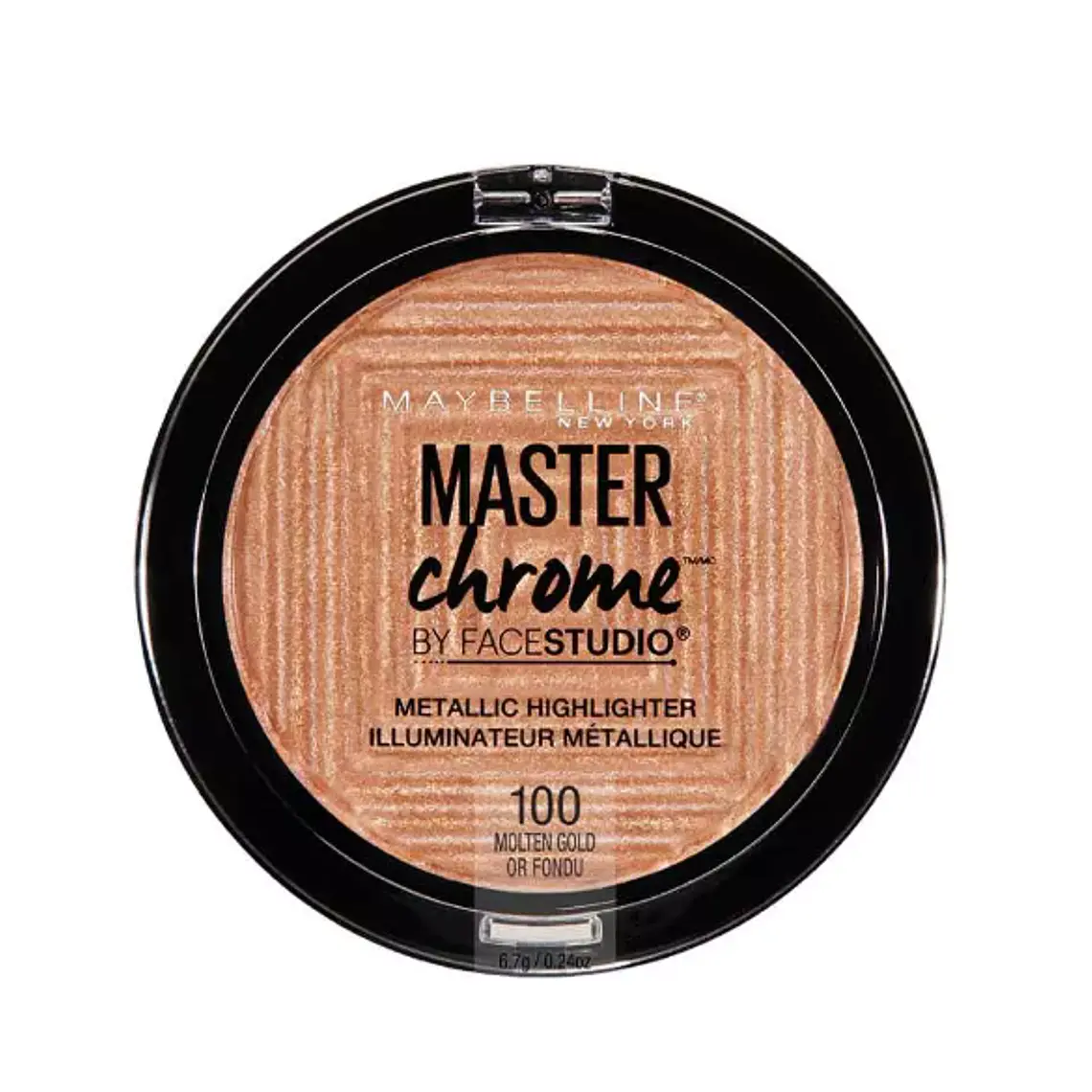 Iluminador Master chrome n° 100 Molten gold. Maybelline 1
