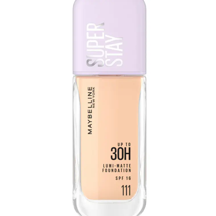 Base de maquillaje Super stay Lumi matte 111. Maybelline 1