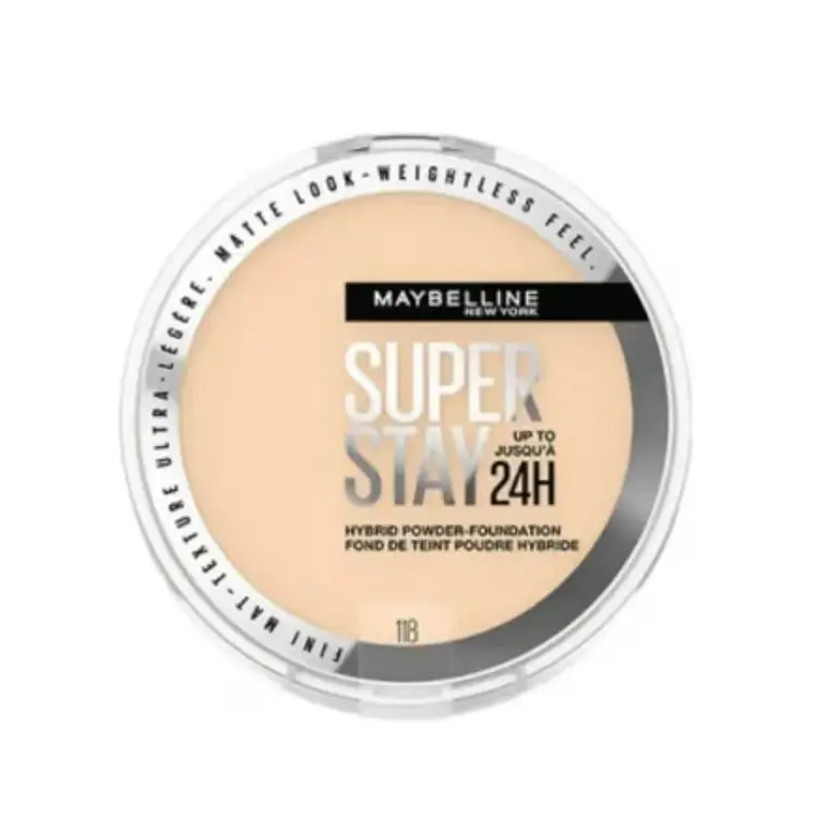 Base de maquillaje en polvo Super Stay 24h n°118. Maybelline 1