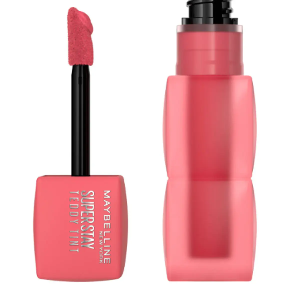 Labial líquido Superstay Teddy tint n°40 Petalcore. Maybilline 1