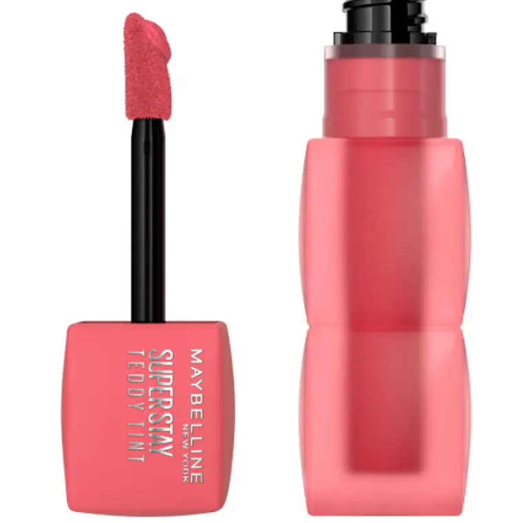 Labial líquido Superstay Teddy tint n°40 Petalcore. Maybilline 1