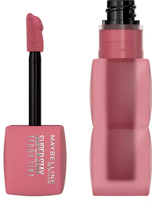 Labial líquido Superstay Teddy tint n° 55 Kneehigh. Maybelline